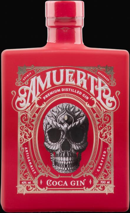 Actual product image Amuerte Gin Coca Leaf Red Edition (1 x 70 cl)