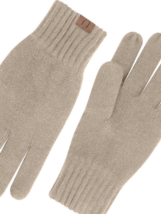 Actual product image Normani Merino gloves smooth knitted - 9627 (One size)