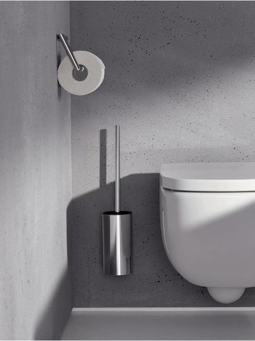 Actual product image Hewi Toilet brush set System 162 stainless steel XA