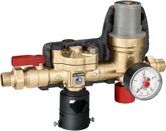 Caleffi Valvola di riempimento da 1/2 pollice m Systemt Tipo BA senza connessione di test