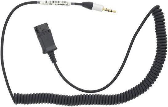 Produktbild Tellur QD to Jack 3.5mm 4 pole adapter cable 2.95m black (2.95 m)