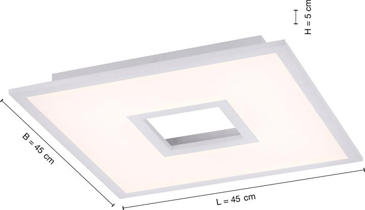 Produktbild Selltec LED Panel Deckenlampe RECESS (3340 lm)