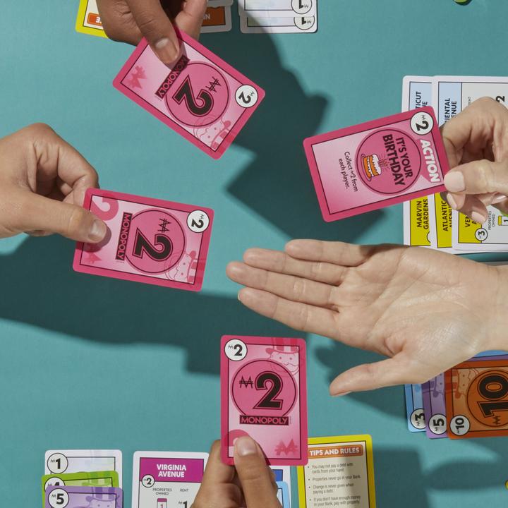 Actual product image Monopoly Deal Refresh (German)
