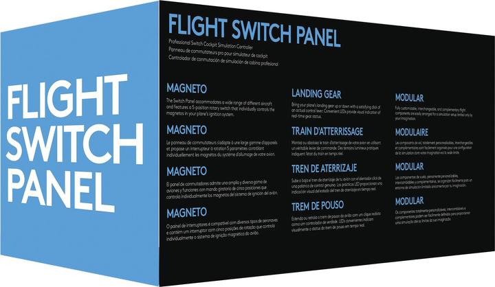 Actual product image Logitech G Saitek Pro Flight Switch Panel (PC)
