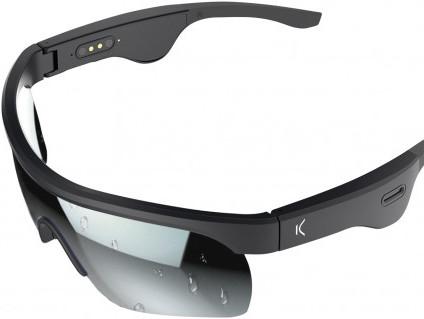 KSIX Sport Sunglasses Smart Bluetooth (Schwarz, Schwarz)