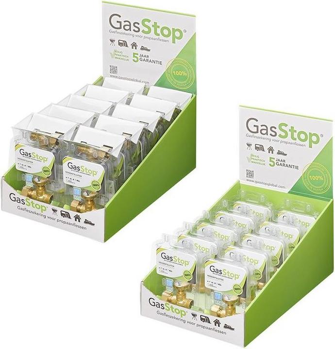 Produktbild ProPlus GasStop Notschlussarmatur für Propangasflaschen NL