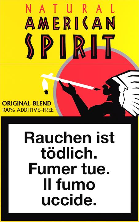 Image du produit Natural American Spirit Boîte jaune (10 pcs)