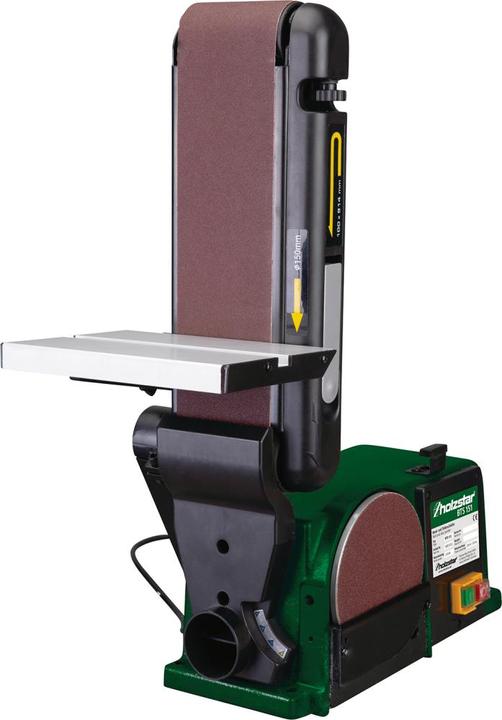 Actual product image Magni Holzstar belt and disc sanding machine BTS151 (for softwood/hardwood, compact machine housing) (Belt sanders, 370 W)