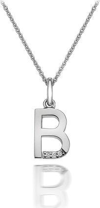 Hot Diamonds Diamant Buchstaben Halskette B (Silber 925, 40 - 45 cm)