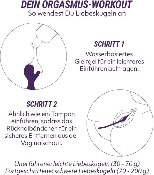 Produktbild Amorelie Liaison Heavy Schwere Liebeskugeln Mint