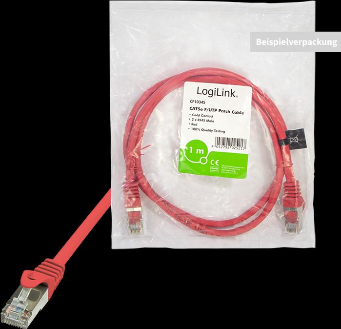 Produktbild LogiLink Netzwerkkabel (F/UTP, CAT5e, 7.50 m)