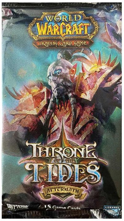 Image du produit World of Warcraft TCG Trône des marées Booster Pack (Anglais, Pack de boosters)