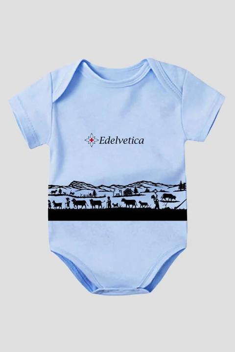 Edelvetica Baby Scherenschnitt Body kurzarm (6)