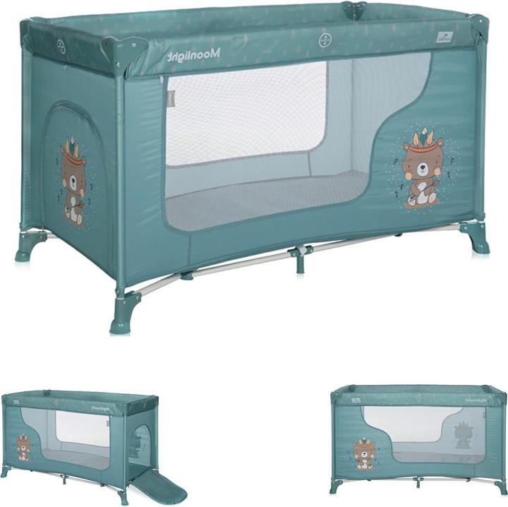 Actual product image Lorelli Baby travel cot Moonlight foldable
