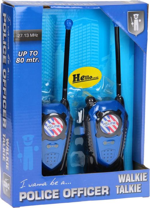 Actual product image Johntoy Police Walkie Talkie (0.08 km)