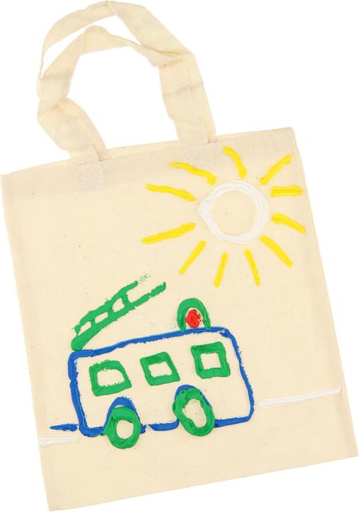 Goki Kleinen Baumwolle Carry-Blanco