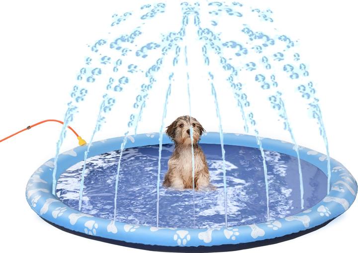 Produktbild PawHut Hunde-Planschbecken faltbar für leichten Transport (Hundepool)