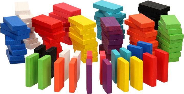 Immagine prodotto Domino in legno, 100 pezzi
