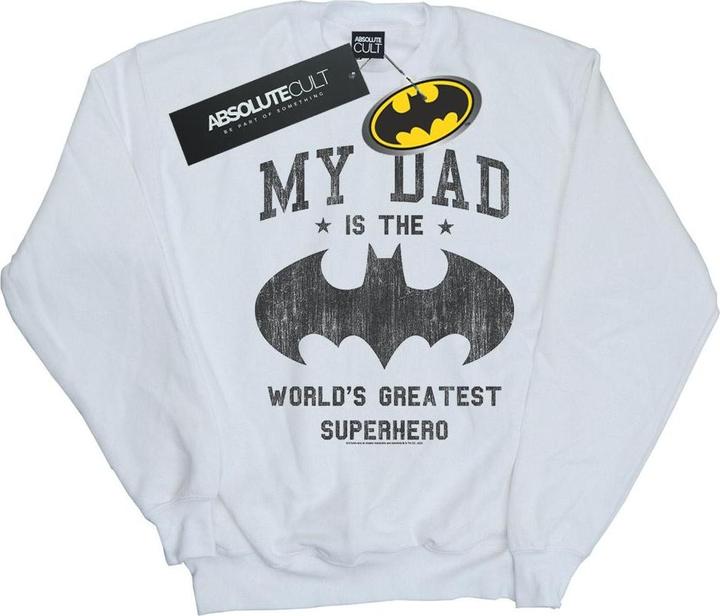 Immagine prodotto Batman My Dad Is A Superhero Felpa Ragazze (116)