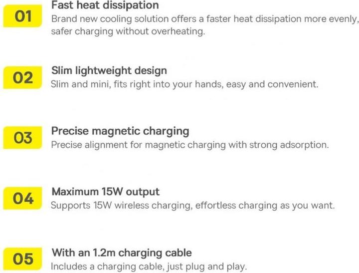 Immagine prodotto Baseus Simple Mini3 (15 W)