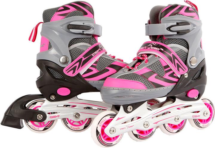 Street Rider Speed Skater Rose / Gris, Taille 39-42 (39)