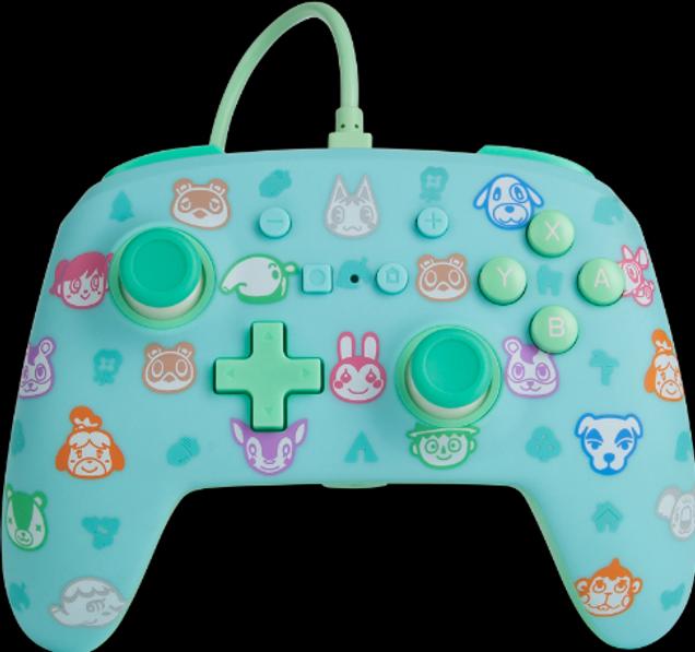 Actual product image PowerA Enhanced Wired Controller - Animal Crossing (Switch)