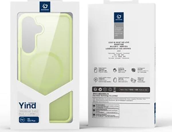 Immagine prodotto Samsung Galaxy S25 Plus - Ducis Yind Series mit Magsafe in Limettengrün (Samsung Galaxy S25+)