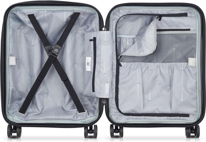 Immagine prodotto Delsey Shadow 5.0 Kabinväska 55 Nero (50 l, Bagaglio a mano (fino a 50 litri))