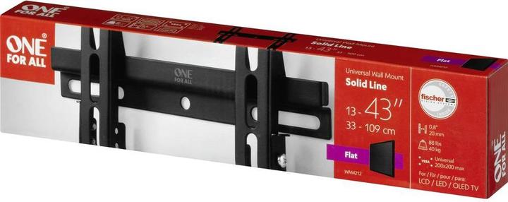 Image du produit One for All Solid WM4212 (Mur, 43", 40 kg)