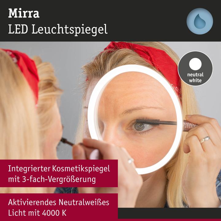 Actual product image Paulmann Leuchtspiegel Mirra Kosmetik (80 x 60 cm)
