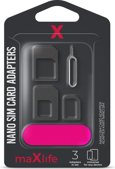 Image du produit Maxlife Adaptateur de carte SIM