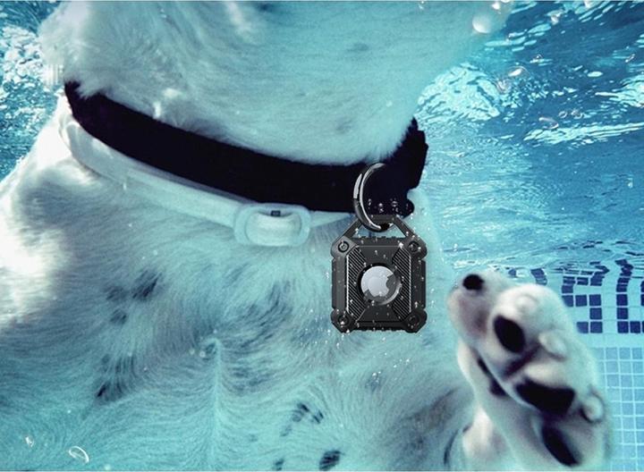 Actual product image Screenguard Airtag in Rugged Armor Case