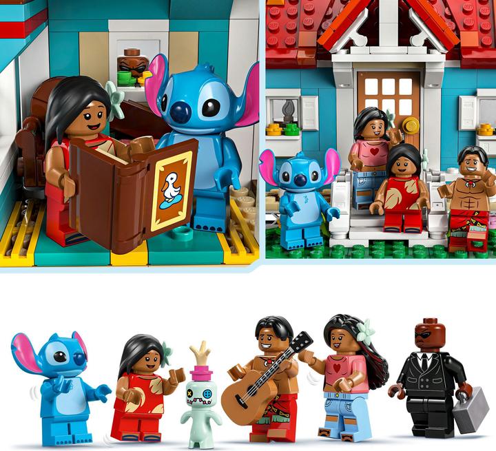 Image du produit LEGO La maison de plage de Lilo et Stitch (43268, LEGO Disney)