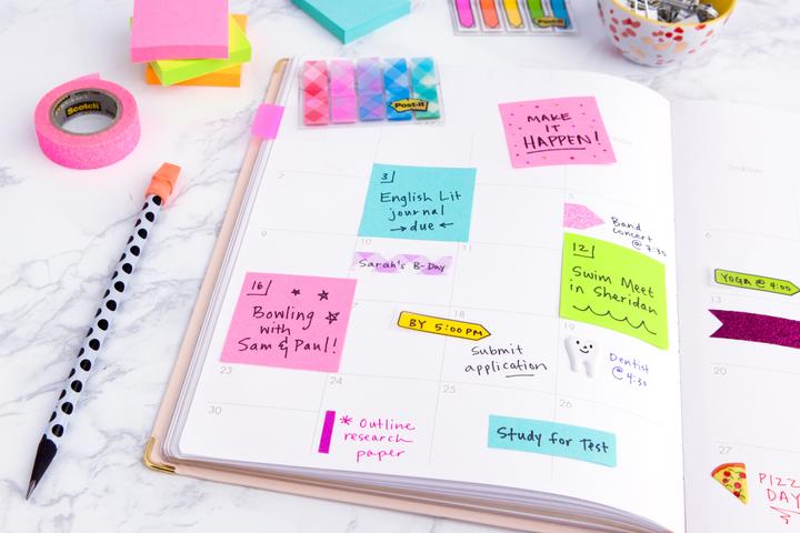 Produktbild Post-it Z-Notes Regenbogen (76 x 76 mm)