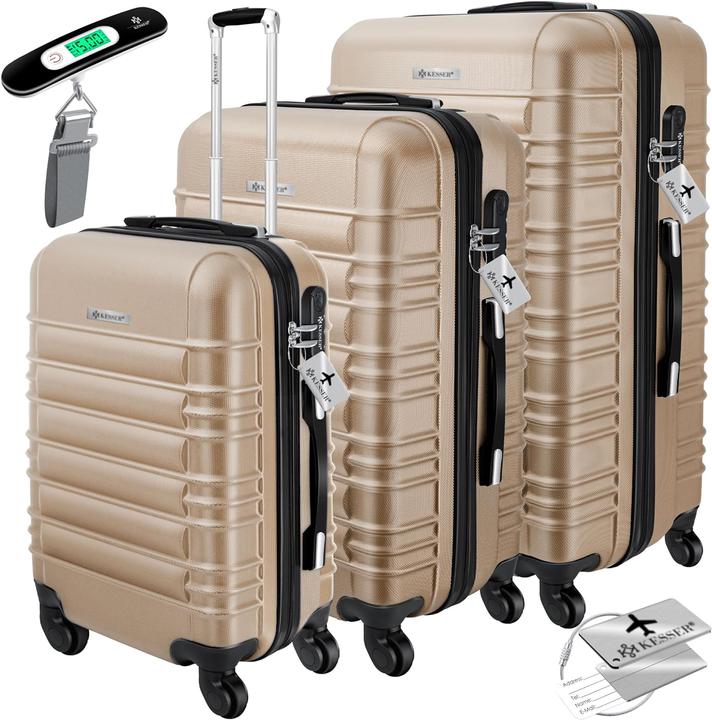 Produktbild Kesser 3tlg. Kofferset (120 l, M (50 - 90l), L (90 - 115l), XL (ab 115l))