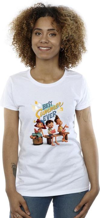 Actual product image Disney Womens/Ladies Luca Best Summer Ever Cotton T-Shirt (S)
