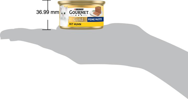 Immagine prodotto Gourmet Mousse di pollo Gold Tin 85 g (Adulto, 1 pz., 85 g)