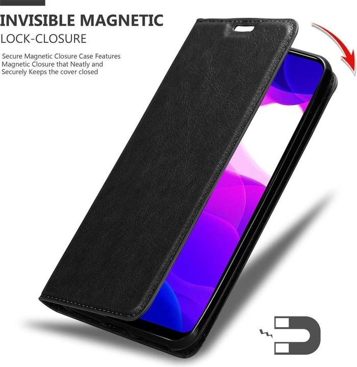 Actual product image Cadorabo Book Invisible Magnet Cover (Mi 10 Lite)