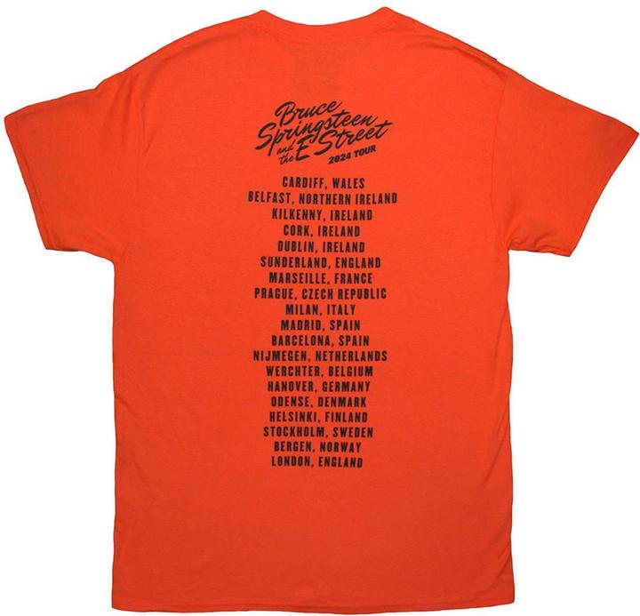 Produktbild Bruce Springsteen Tour '24 River Font TShirt (S)