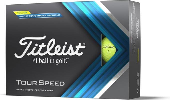 Actual product image Titleist Tour Speed yellow (22)
