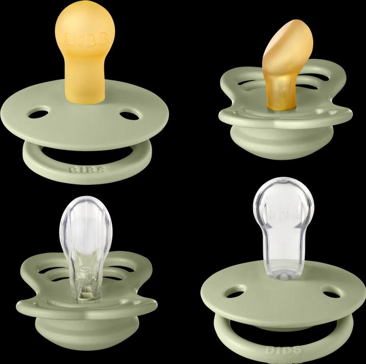 Produktbild Bibs Schnuller Try-It Collection, Sage (4 x, bis 6 Monate)