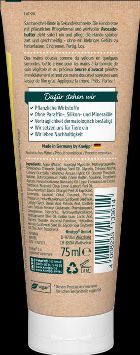 Produktbild Kneipp Sekunden Handcreme (75 ml)