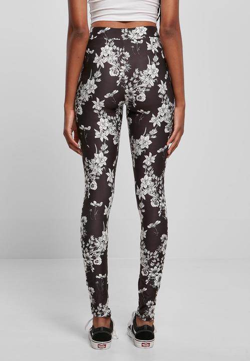 Actual product image Urban Classics Ladies Soft AOP Leggings (S)