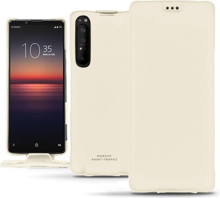 Actual product image Noreve Leather cover vertical (Sony Xperia 1 II)