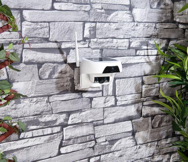 Actual product image VisorTech HD IP Camera incl. Battery & Solar Panel (1280 x 720 pixels)