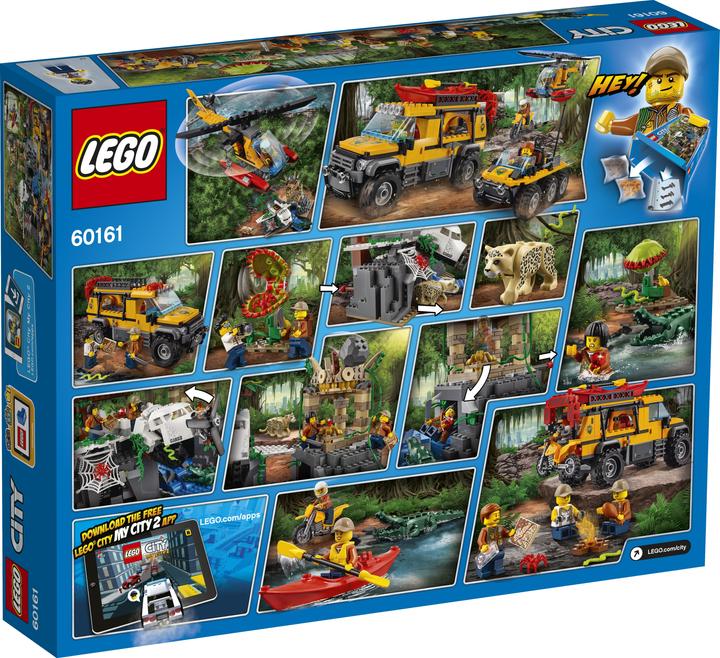 Produktbild LEGO Stadt - Dschungel-Forschungsstation (60161, LEGO City)