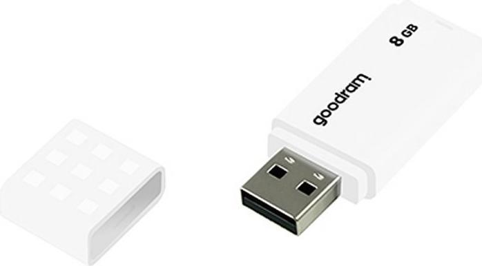 Actual product image Goodram UME2 UME2-0080W0R11 Pendrive (8 GB, USB 2.0, white) (8 GB, USB-A)