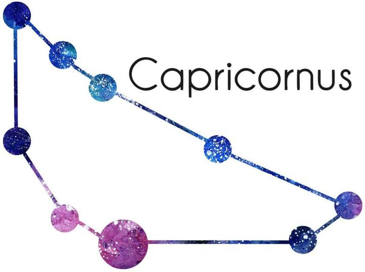 Produktbild Trenddeko Sternbild Capricornus - Steinbock (110 x 82 cm)