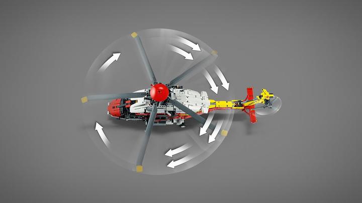Produktbild LEGO Airbus H175 Rettungshubschrauber (42145, LEGO Technic)