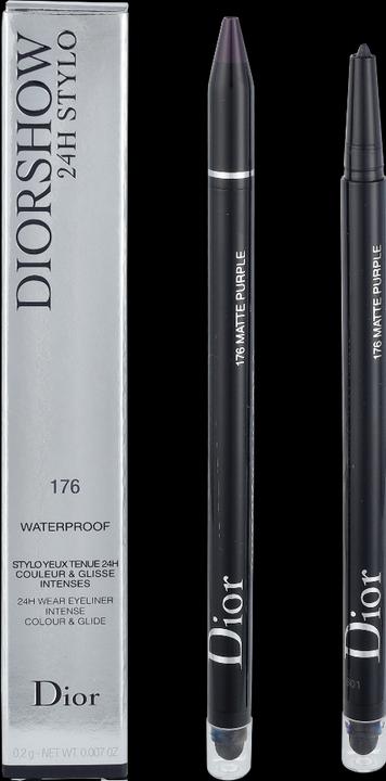 Actual product image Dior Diorshow 24H Stylo (176 Matte Purple)
